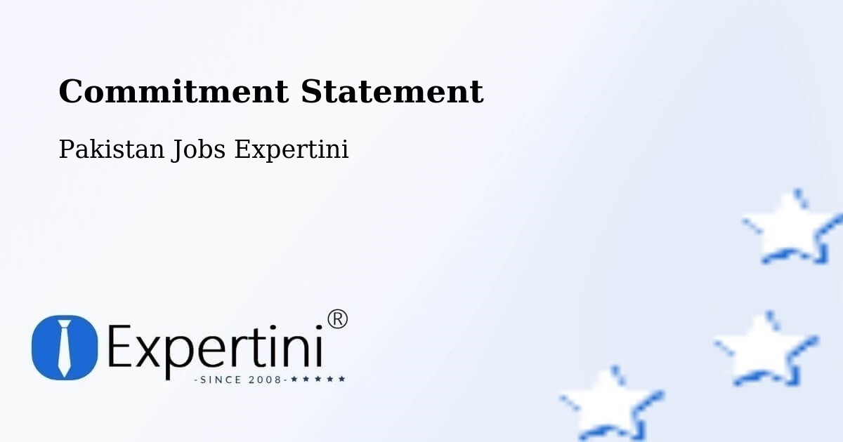 Corporate Commitment – Johi - Pakistan Jobs Expertini